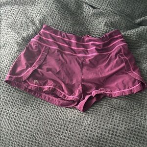 Women's Athletic Shorts in Purple